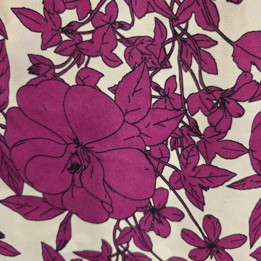 Banana Republic Floral Blouse Top Women Small Office Cottage‎ Boho Romantic
